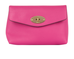 Mulberry Darley Cosmetics Pouch, Leather, Pink, MIC, 3*